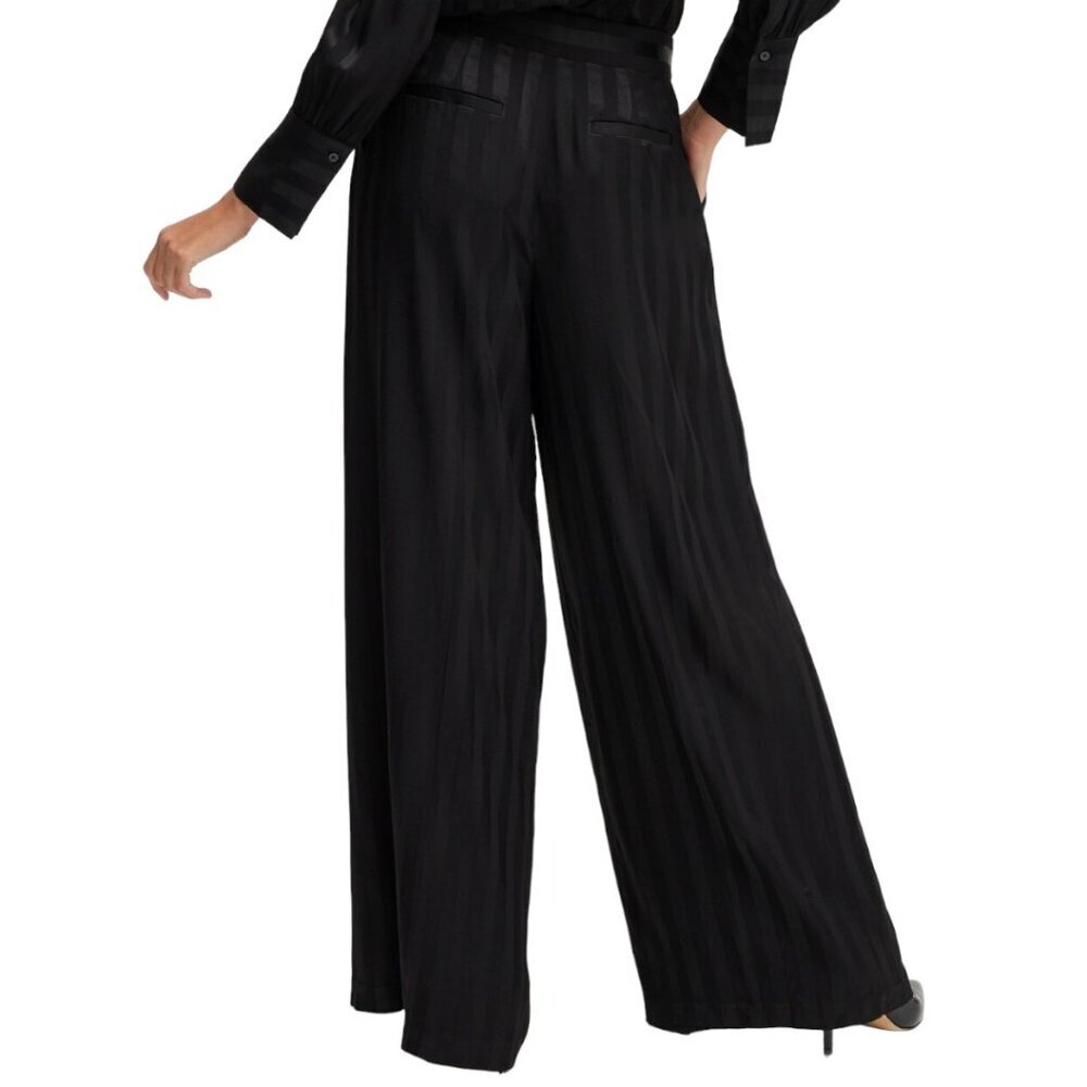 Chico's Black Label Trousers, Size 8, Black, NWT - Picture 10 of 12